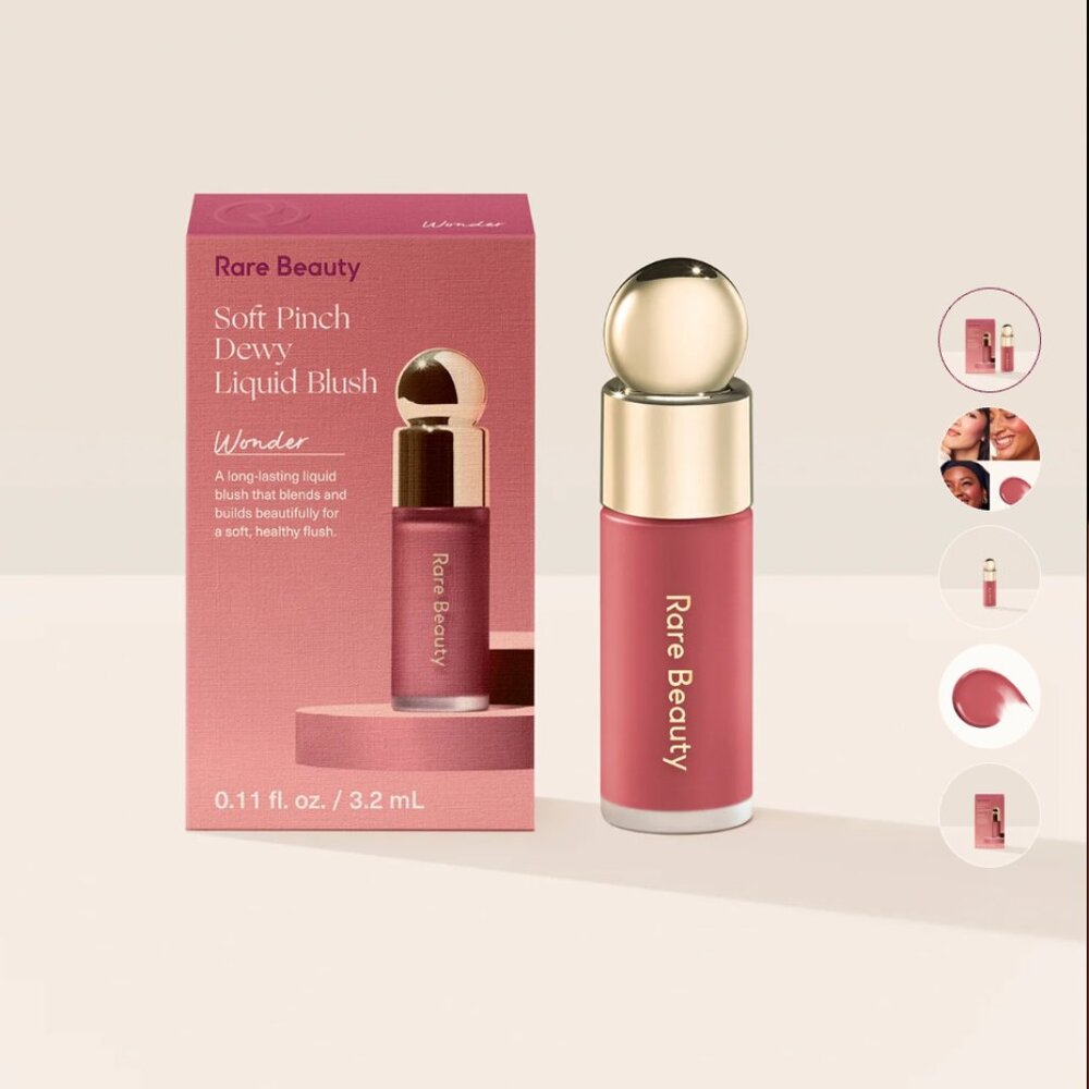 NWT Rare Beauty NEW Soft Pinch Liquid Blush Mini in Wonder